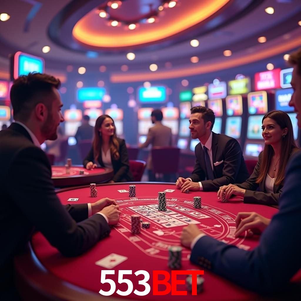 A Experiência Imersiva dos Cassinos Ao Vivo no 553bet